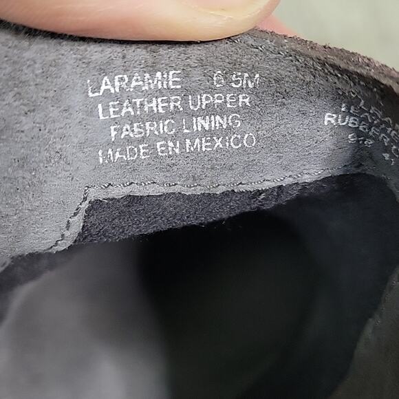 Steve Madden Lramo Leather Ankle Boots Womens Size 6.5 - Picture 12 of 12